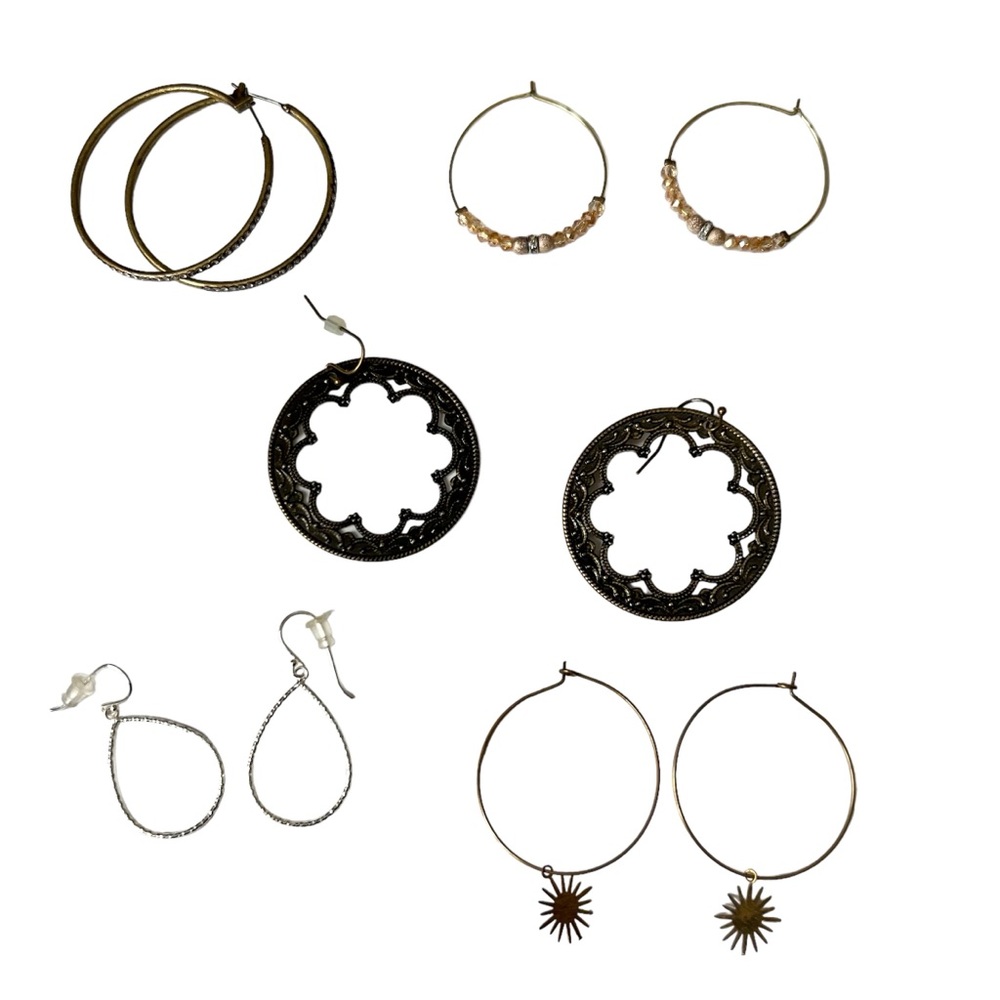 Bundle of 5 Pair Earrings